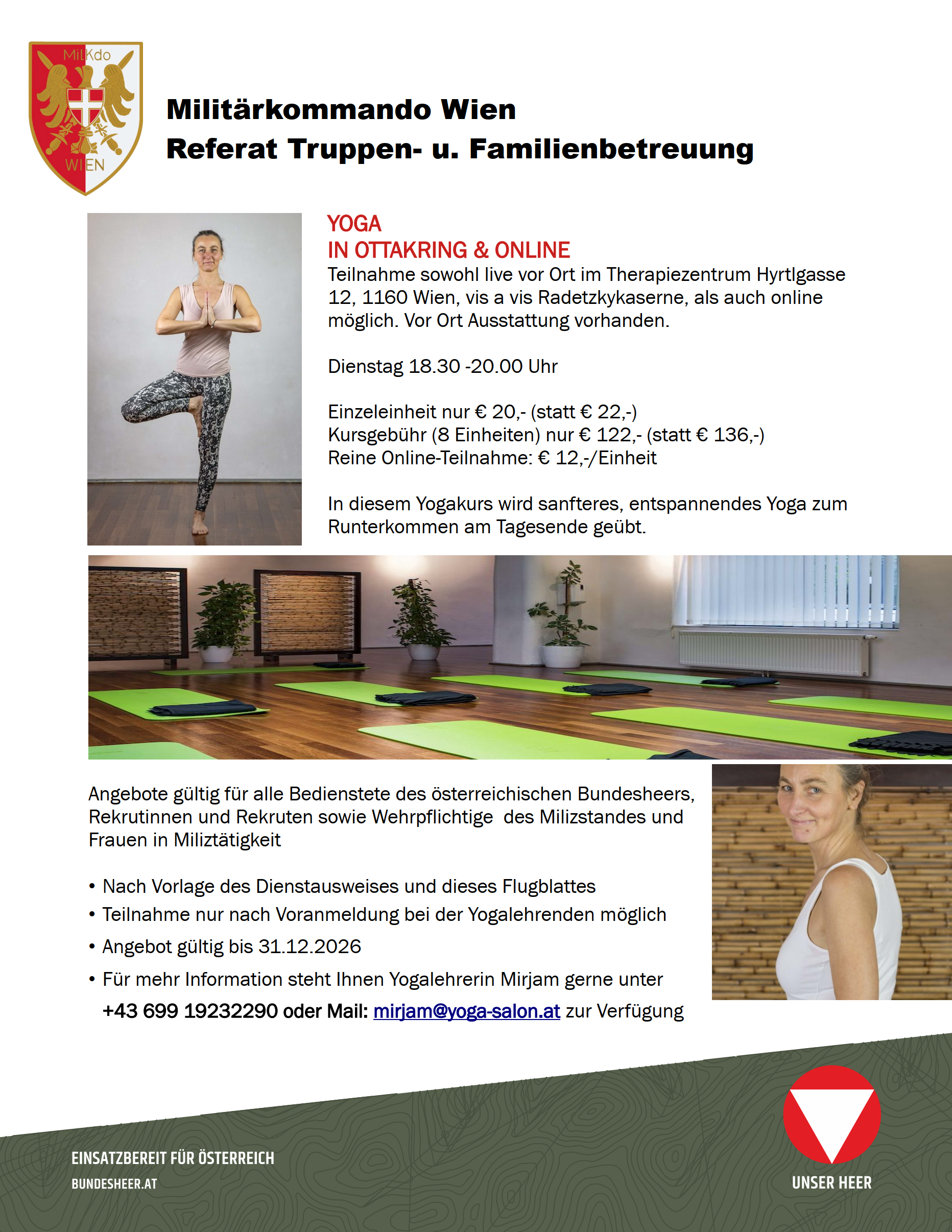 yoga in wien