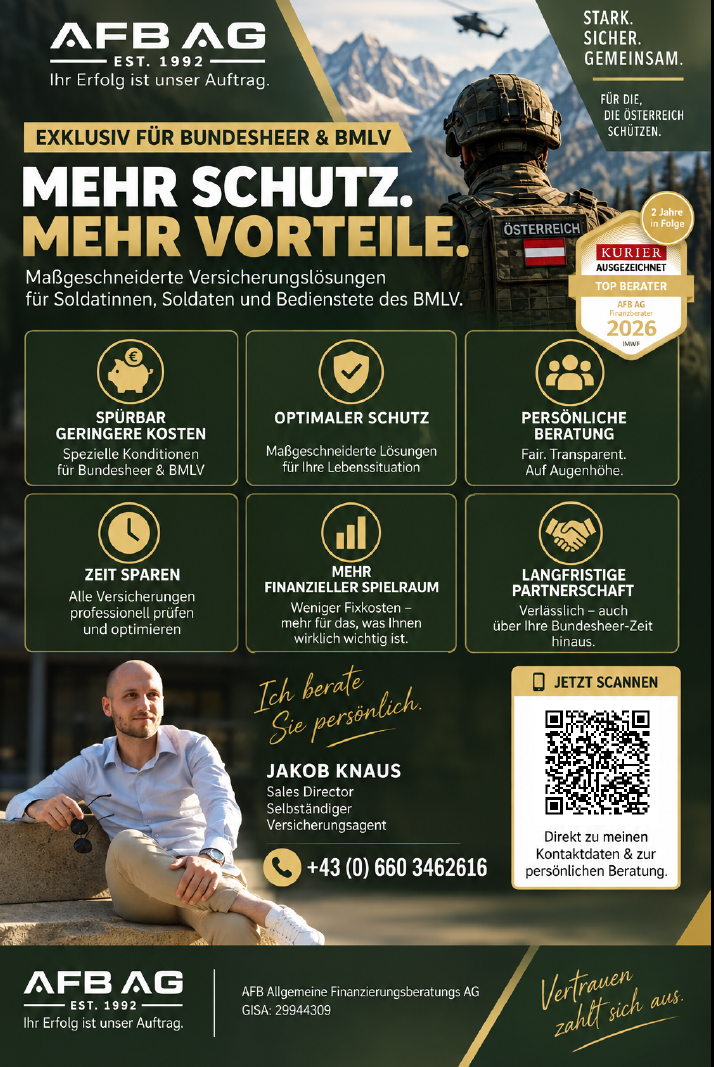AFBAG Allgemeine Finanzierungsberatungs AG - exklusive Bundesheerangebote